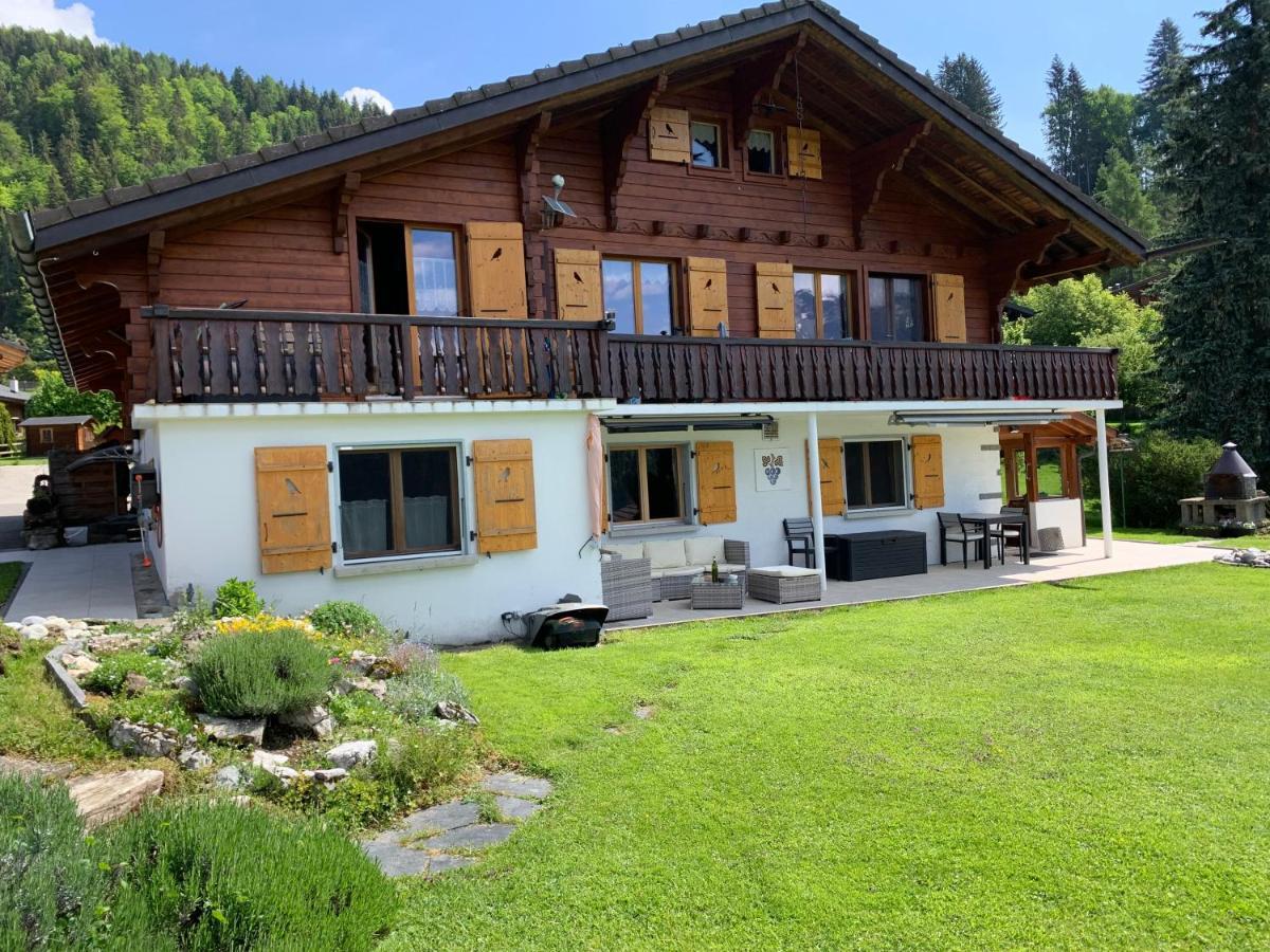 Chalet Le Slalom Arveyes エクステリア 写真